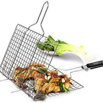Chromium Plated Barbecue BBQ Grill Net Baskets