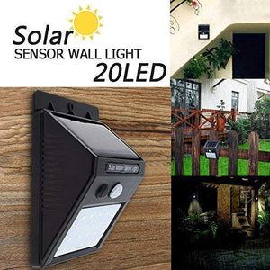 20 LED Bright Outdoor Security Lights with Motion Sensor