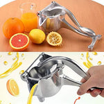 2326 manual stainless steel fruit press juicer alloy fruit hand squeezer heavy duty