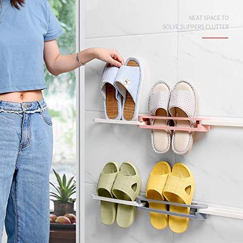 1122 multifunction folding slippers shoes hanger organizer rack