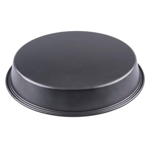 2208 steel non stick round plate cake pizza tray baking mould