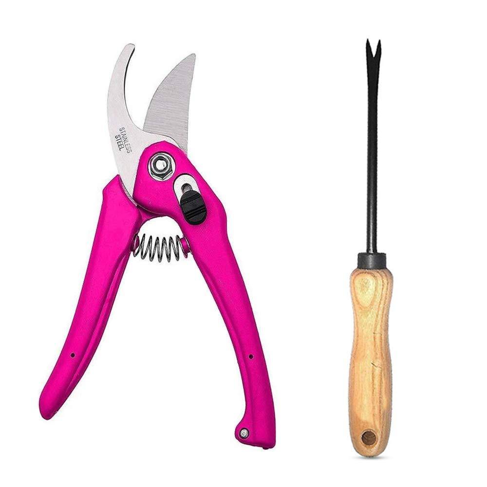 Garden Combo - Flower Cutter (Hedge Shears) & Hand Weeder Straight