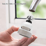 1589 rotatable splash proof 3 modes water saving nozzle filter faucet sprayer