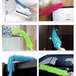 1270 foldable multipurpose microfiber fan cleaning duster for quick and easy cleaning