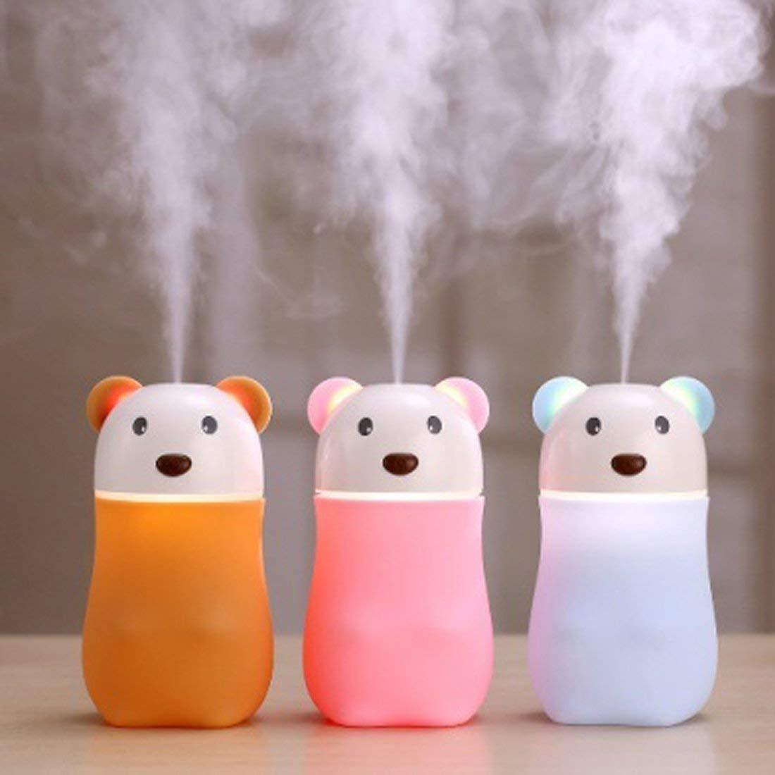 1204 USB Lovely Bear Humidifier, Air Diffuser Freshener with LED Night Light - Ambitionofcreativity.in -  - Ambitionofcreativity.in