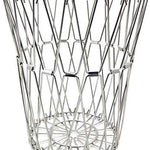 3040 multipurpose fruit basket stainless steel wire bowl foldable basket for vegetable fruits dining