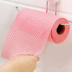 Kitchen Reusable Super Absorbent Cleaning Wipes Towel Roll
