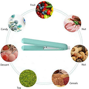 Portable Handheld Mini Sealing Machine for Food Storage Bags