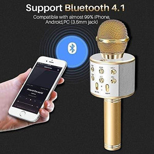 bluetooth microphone wireless professional player speaker