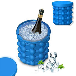 Makes Small Size Nugget Ice Chips for Cocktail Ice, Crushed Ice Maker  Cylinder Ice Trays 
