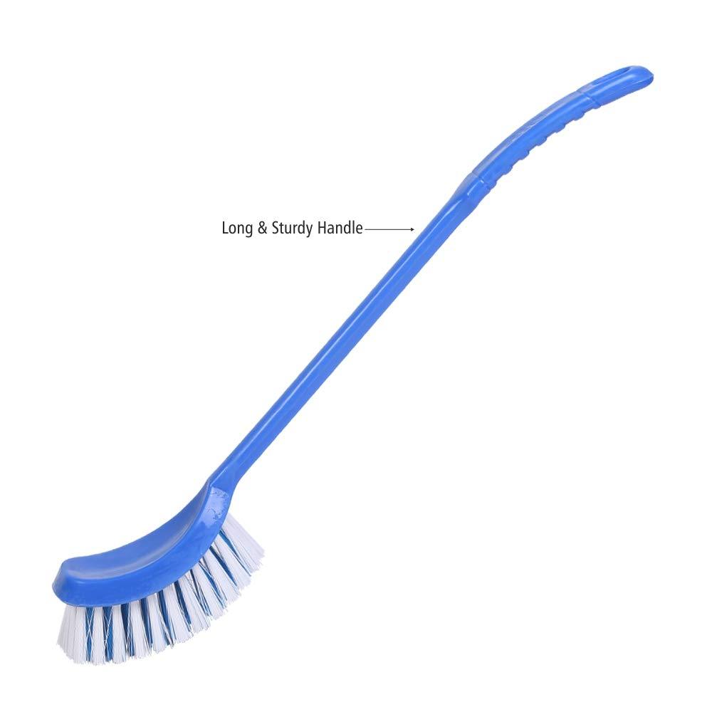1297 single side bristle plastic toilet cleaning brush