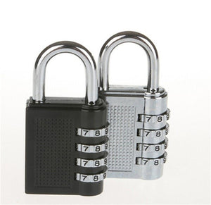 combination padlock supply business safety password locksmith 4 digit lock code suitcase security metal gear safes dial random color