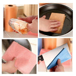 1601 non wooven fabric disposable handy wipe cleaning cloth roll 1pc