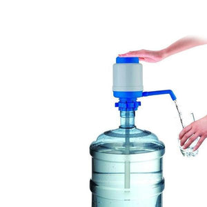 ambitionofcreativity in plastic hand press manual aqua water pump dispenser for bottled drinking multicolour