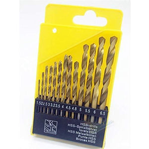 ambitionofcreativity in high speed drill bits for wood malleable iron aluminium plastic set of 13 pieces