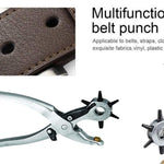 revolving leather punch plier