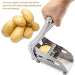 ambitionofcreativity in stainless steel home french fries potato chips strip cutter machine maker slicer chopper dicer