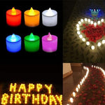 241 festival decorative led tealight candles multi 1