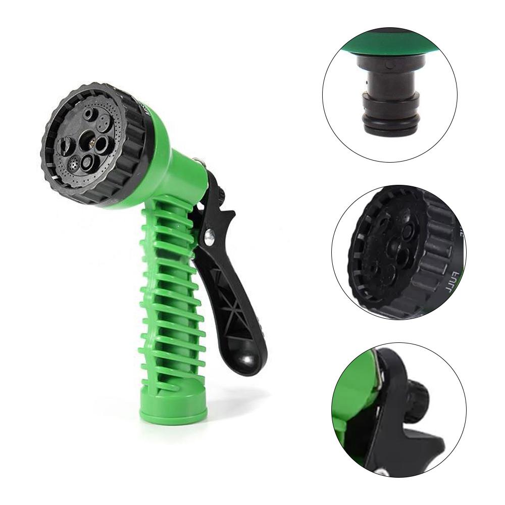 ambitionofcreativity in gardening accessories plastic garden hose nozzle water spray gun connector tap adapter set