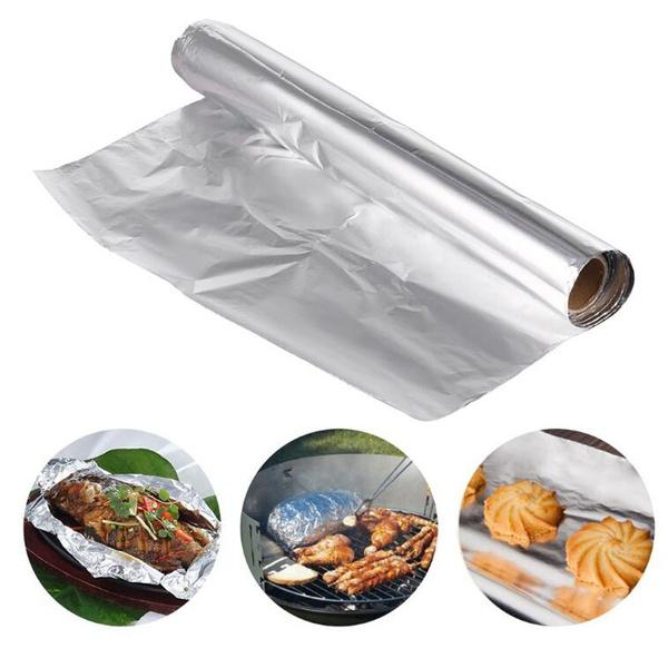 2301 aluminium silver kitchen foil roll 18 meter