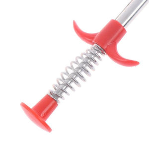 1595 metal wire brush hand kitchen sink spring cleaner sewer dredging tool