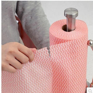 1601 non wooven fabric disposable handy wipe cleaning cloth roll 1pc