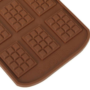 1161 silicone mini choco bar mould 12 cavity