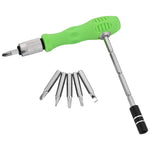 1557 32 in 1 mini screwdriver bits set with magnetic flexible extension rod