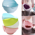 Fruit Wash Basket - Plastic Collapsible Colander And Strainer Basket