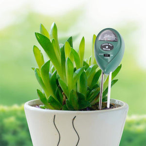 soil tester 3 in 1 plant moisture sensor meter light ph tester for home garden lawn farm indoor outdoor use promote plants healthy growth green