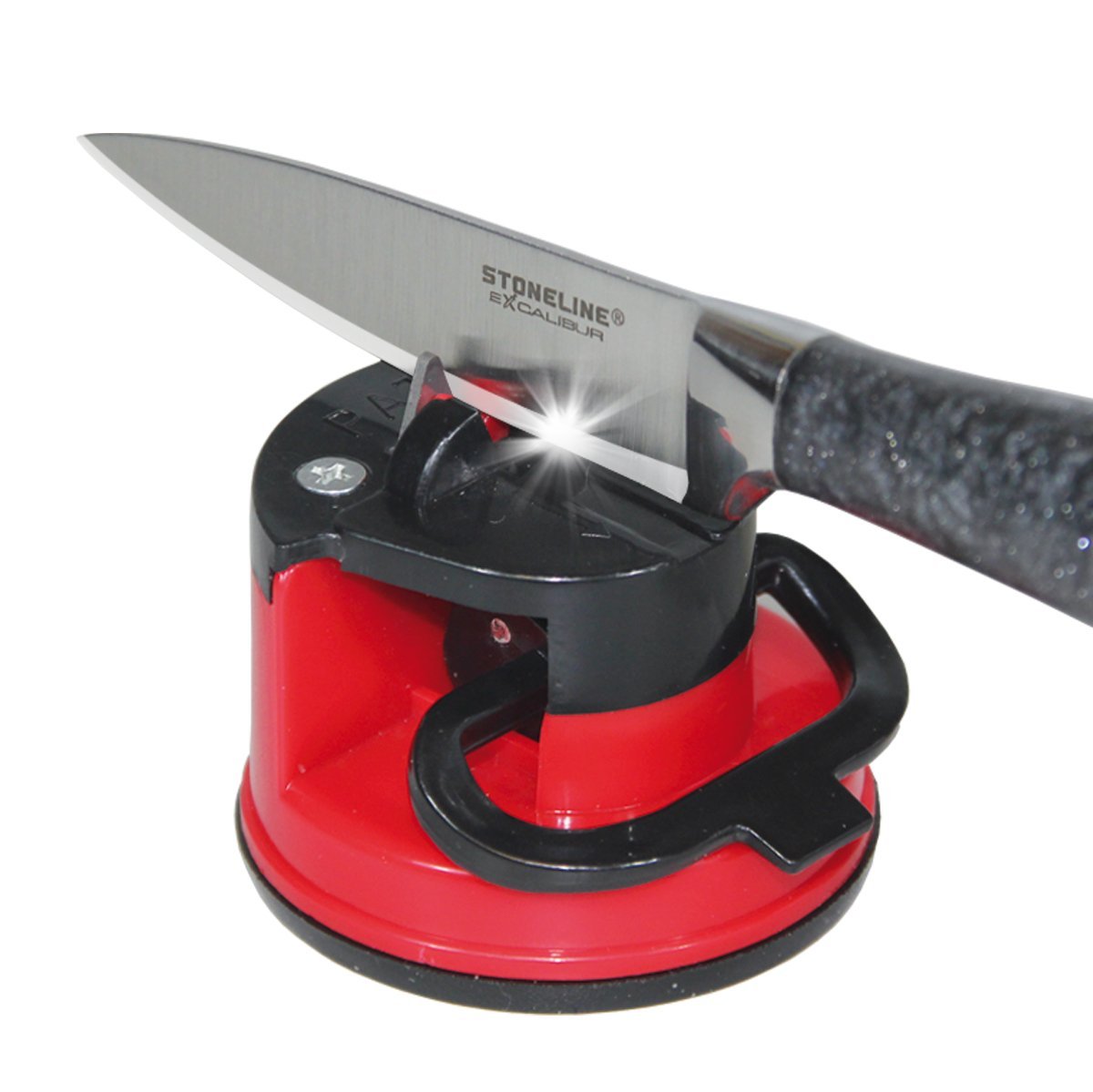 Manual Kitchen Knife Sharpener With Suction Pad