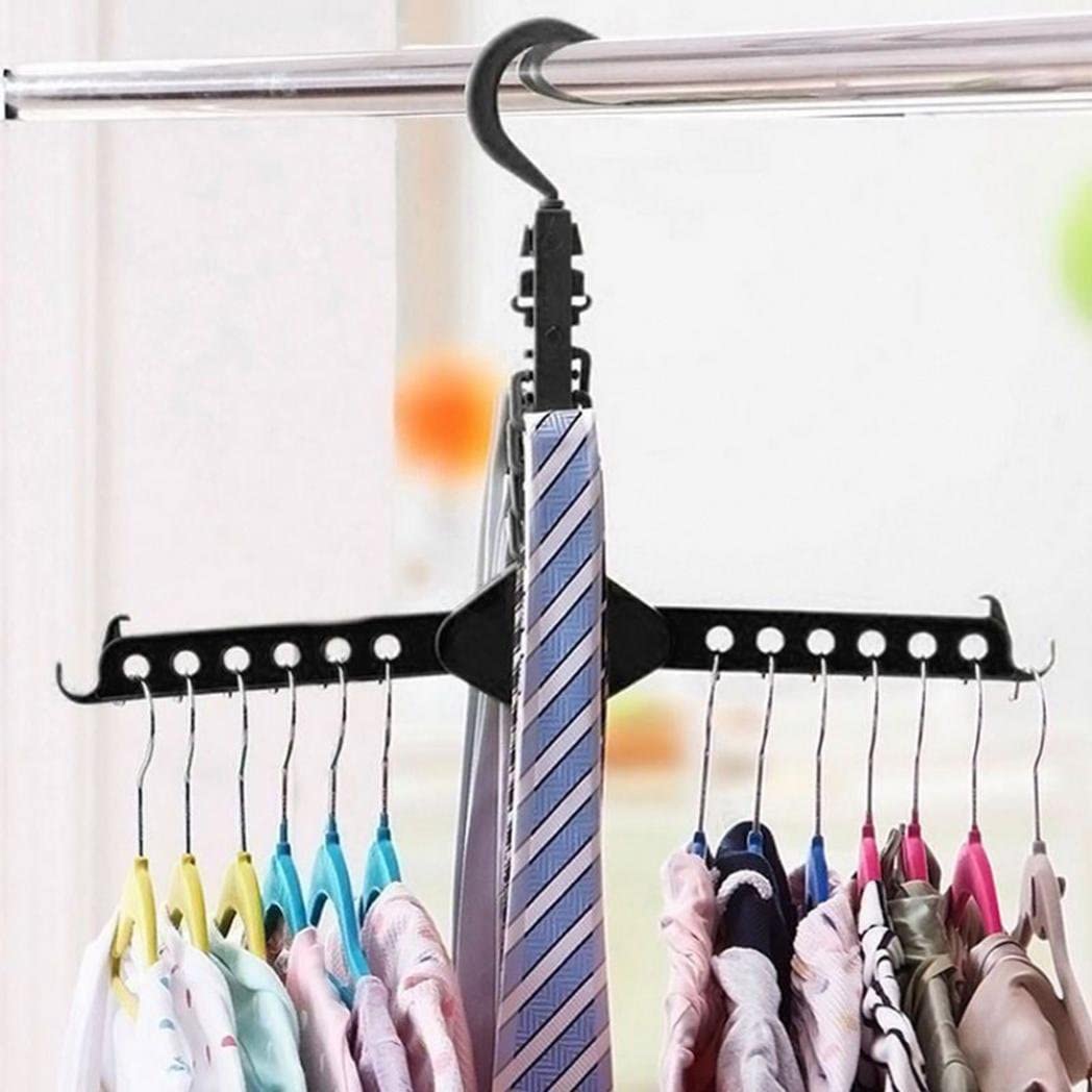 Multifunctional Space Saving Folding Drying Hangers