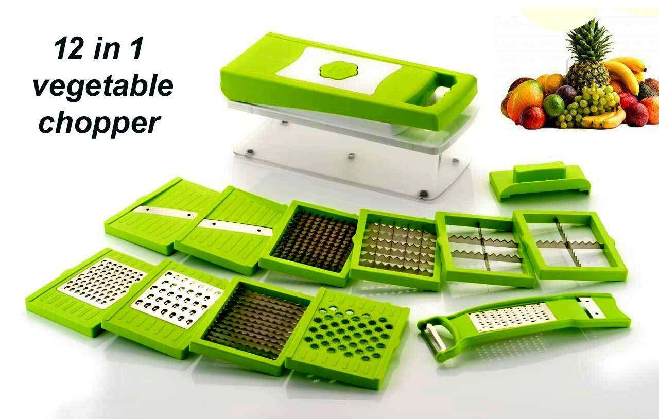 12 in 1 Multi-Purpose Vegetable and Fruit Chopper