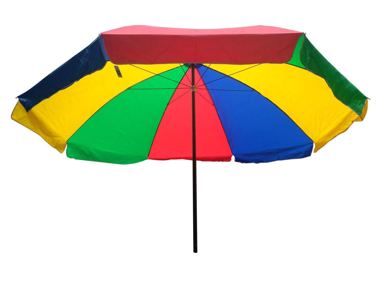 1276 sun protection water proof fabric polyester garden umbrella for beach lawn