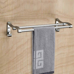 0490 stainless steel towel rack cum towel bar 24 inch