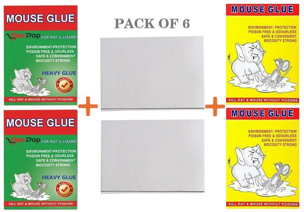 Rodent Taps - Mouse Traps Insect Rodent Lizard Rat Catcher Adhesive Sticky Glue Pad - Ambitionofcreativity.in - Combo - Ambitionofcreativity.in