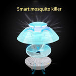 1322 electric mosquito killer led lamp light bug dispeller with suction fan