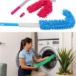 1270 foldable multipurpose microfiber fan cleaning duster for quick and easy cleaning