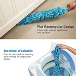 Fan Duster - Flexible Microfiber Cleaning Duster with Extendable Rod