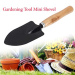 hand digging trowel steel black