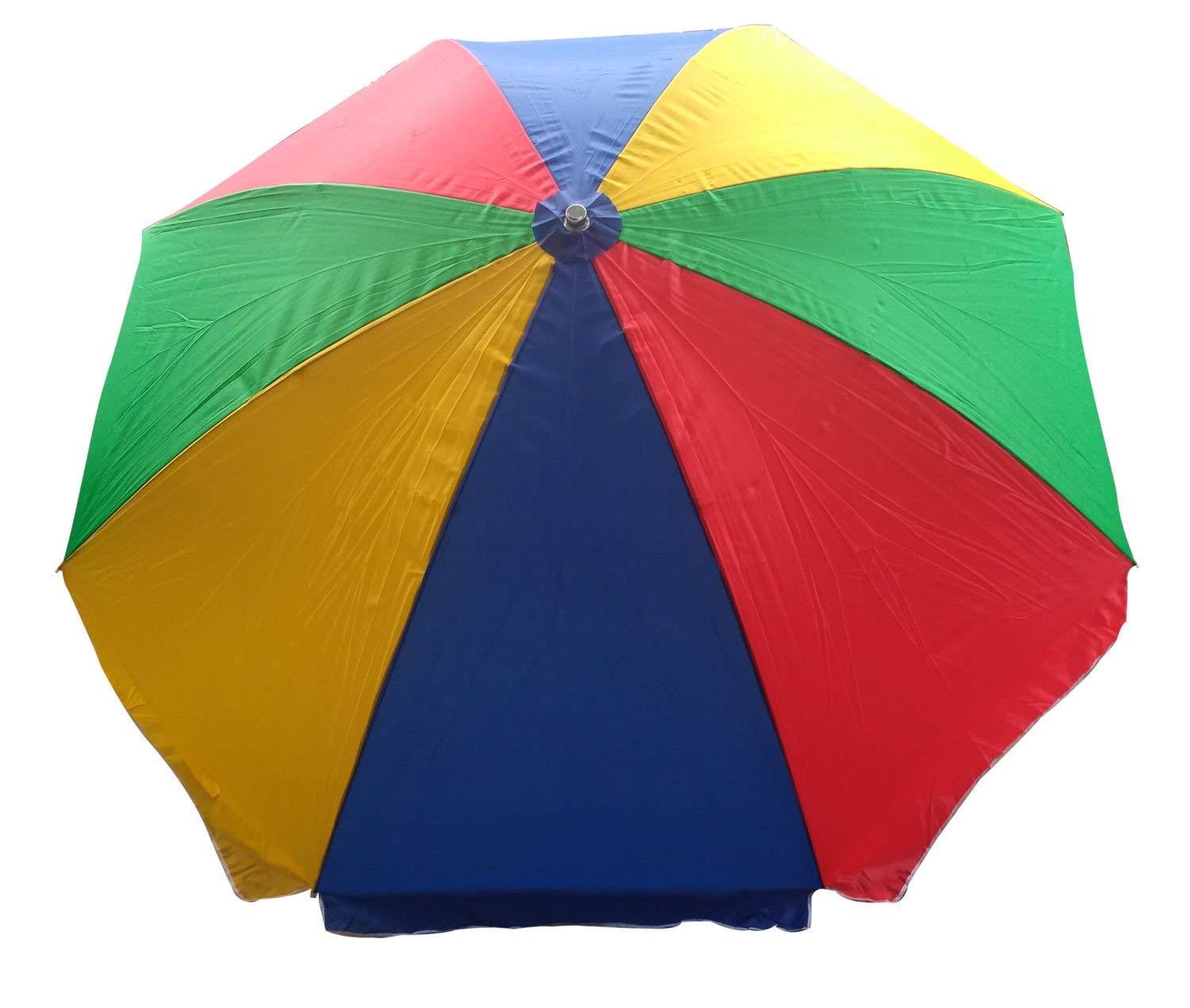 1276 sun protection water proof fabric polyester garden umbrella for beach lawn