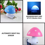 mushroomlamp fish 0 2 watt automatic night sensor mushroom lamp multicolour