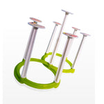 2114 movable folding design glass stand holder for 6 glasses