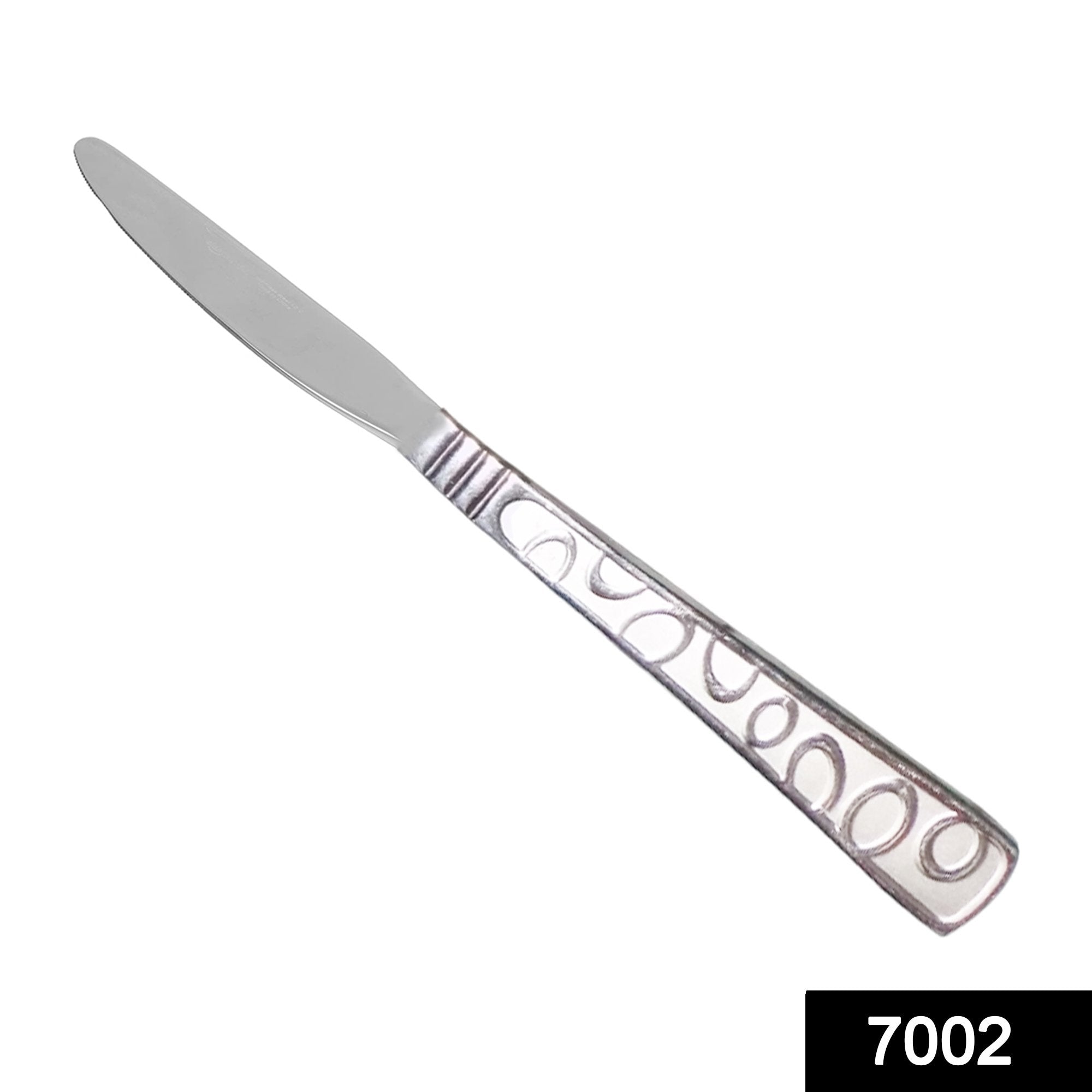 7002 stainless steel dinner butter knives with round edge
