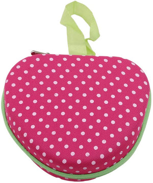 1351 heart shape womens underwear case travel portable storage bag box