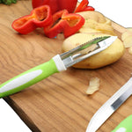 2211 stainless steel knife peeler set with stand 6 pcs