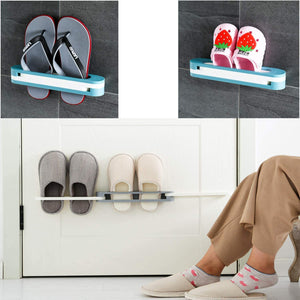 1122 multifunction folding slippers shoes hanger organizer rack