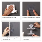 Soap Holder - Shell Shape Wall Mounted Double Layer Soap Case Holder