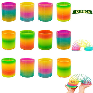 0871 Rainbow Magic Slinky Spring Toy (Pack of 12)