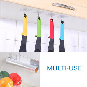 Highly Durable Wall Mounted Self Adhesive Hooks